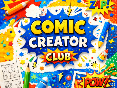 Comic Creator Club - Grades 3-5