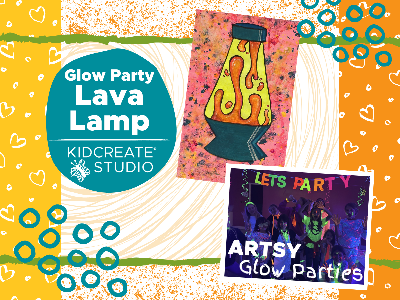 Kidcreate Studio - Mansfield. Date Night- Lava Lamp Glow (3-9 Years)